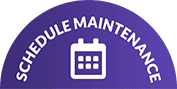 Schedule Maintenance button